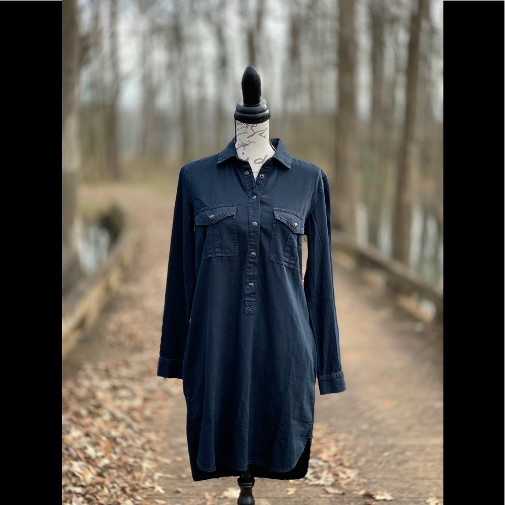 GAP Denim Shirt Dress